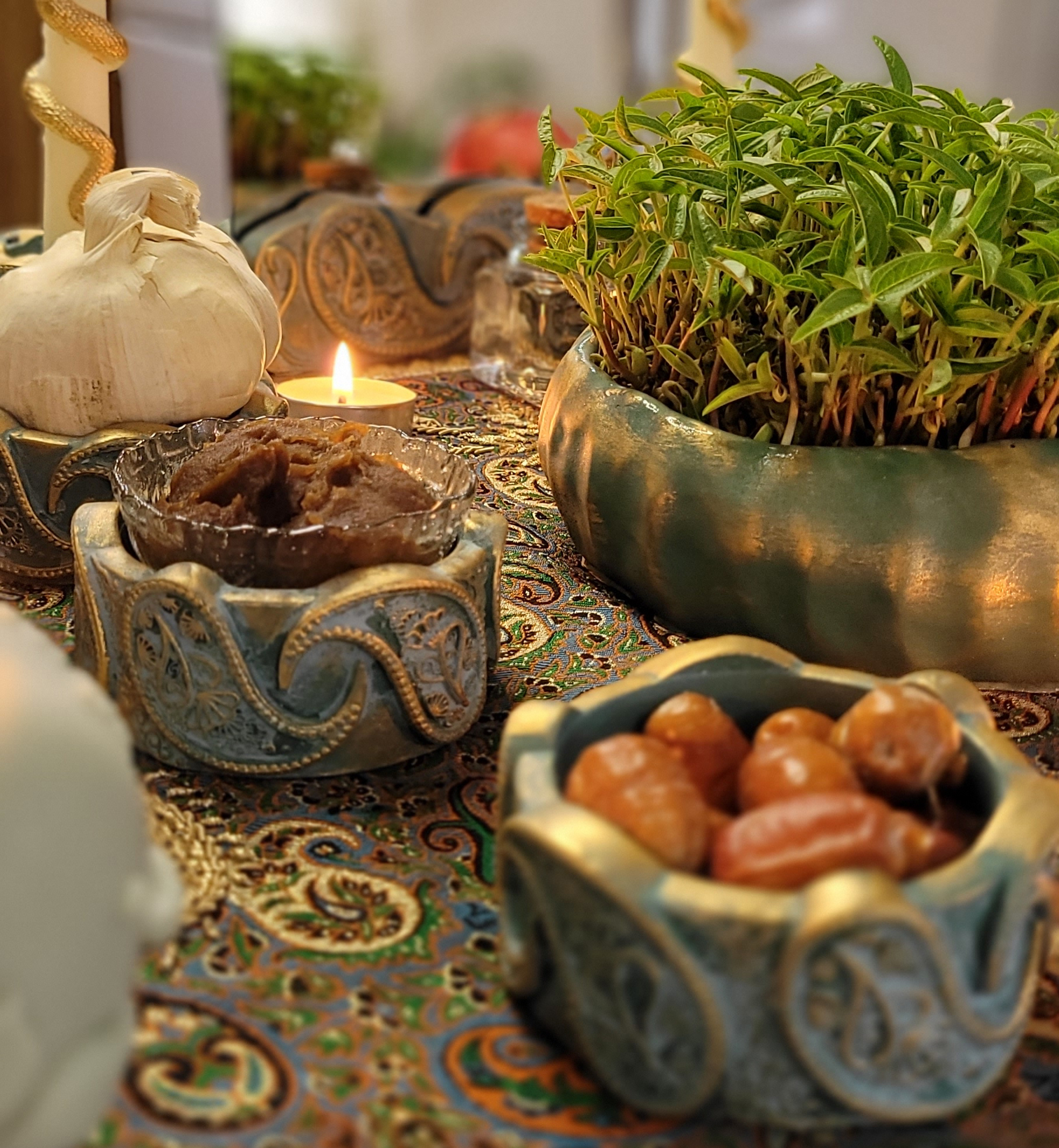 قالب های هفت سین و استند آیینه