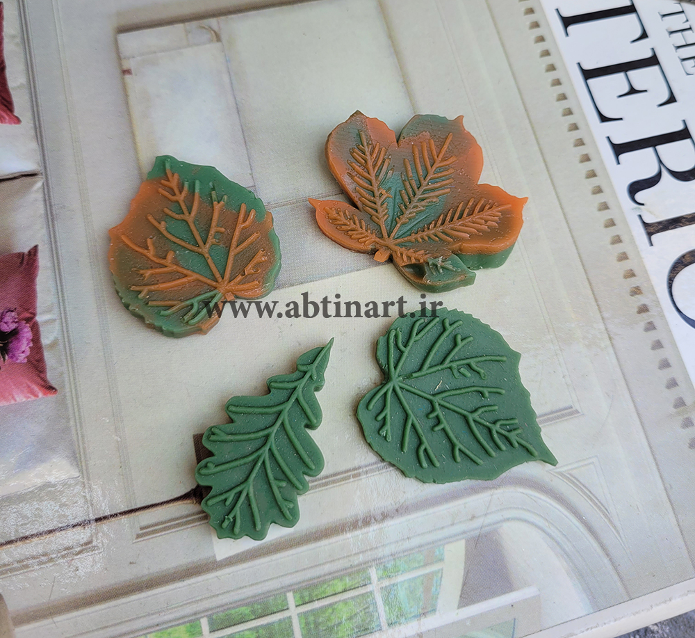 قالب سیلیکونی برگ 4 عددی