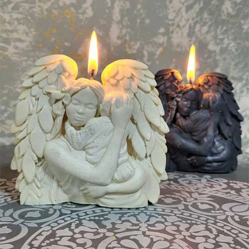 قالب سیلیکونی شمع فرشته مادر