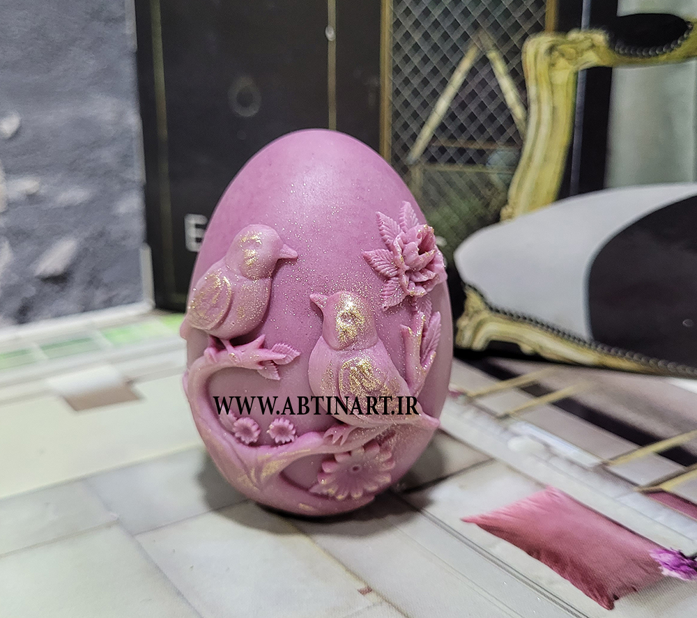 قالب سیلیکونی تخم مرغ گل و مرغ