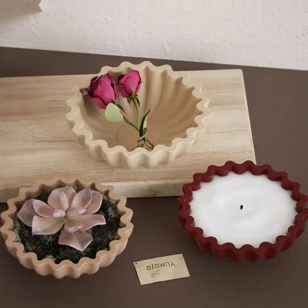 قالب سیلیکونی کاسه چین دار وارداتی