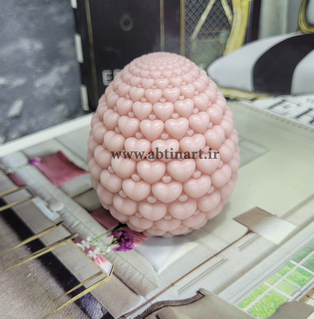 قالب سیلیکونی تخم مرغ قلبی